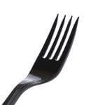 PS forks, 18 cm, black, reusable, 50 pcs. - Image 2