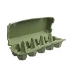 Paper boxes for 10 eggs, with lid, green, 154 pcs. - Image 4