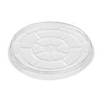 PP lids for containers Ø112 mm, transparent, 100 pcs.