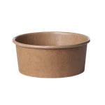 Containers, 320 ml, Ø120 mm, kraft, 50 pcs.
