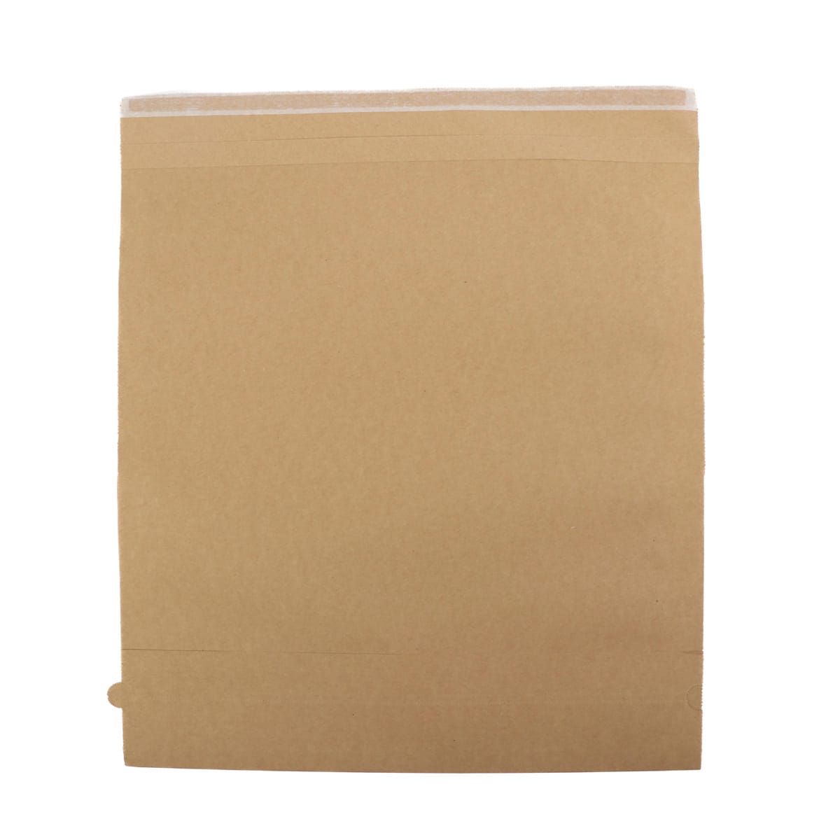 161582.jpg Parcel envelope, paper, 340x370mm, 120/m2, brown, reusable - Image 1