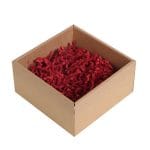 Paper shreds, 4 mm, red, 1 kg - Image 2