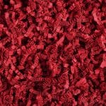 Paper shreds 4 mm, red, 5 kg