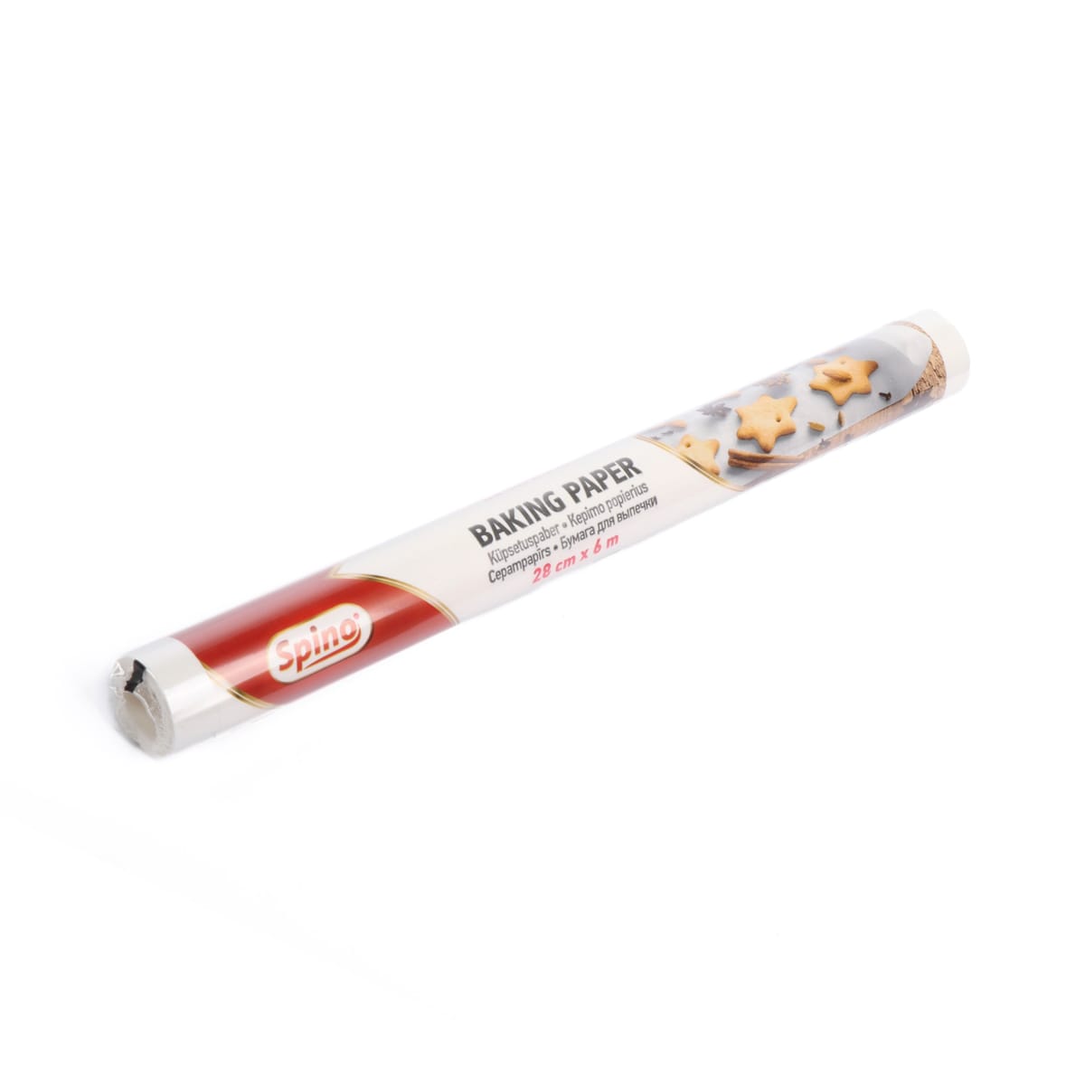 16810.jpg Baking paper 28 cm x 6 m Spino, white - Image 1