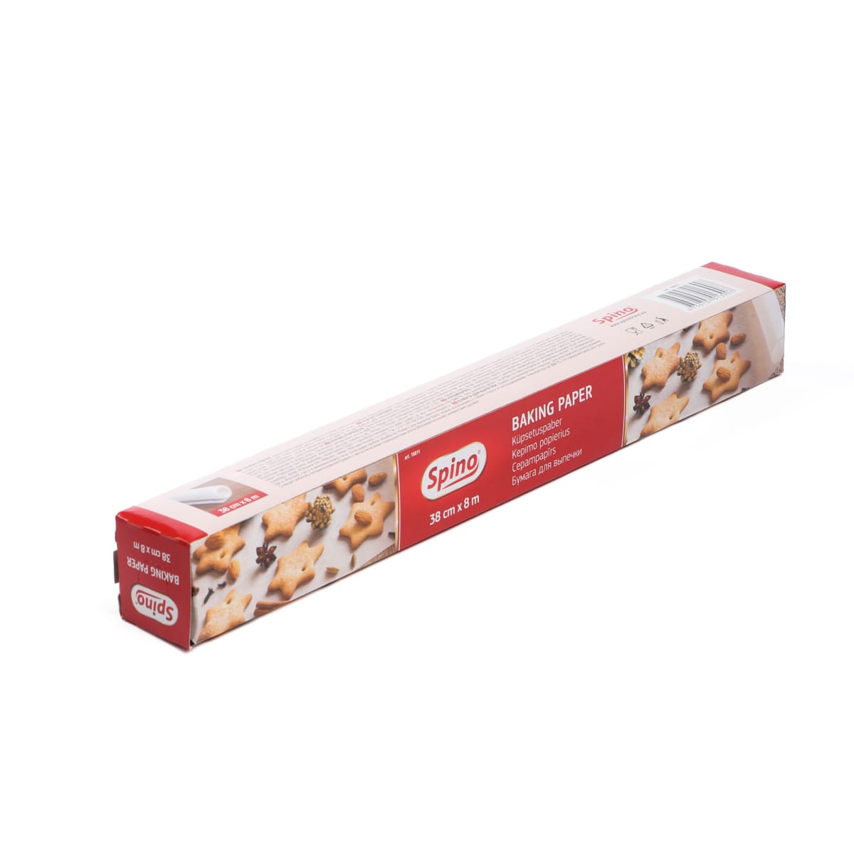 16811.jpg Baking paper 38 cm x 8 m Spino, white - Image 1