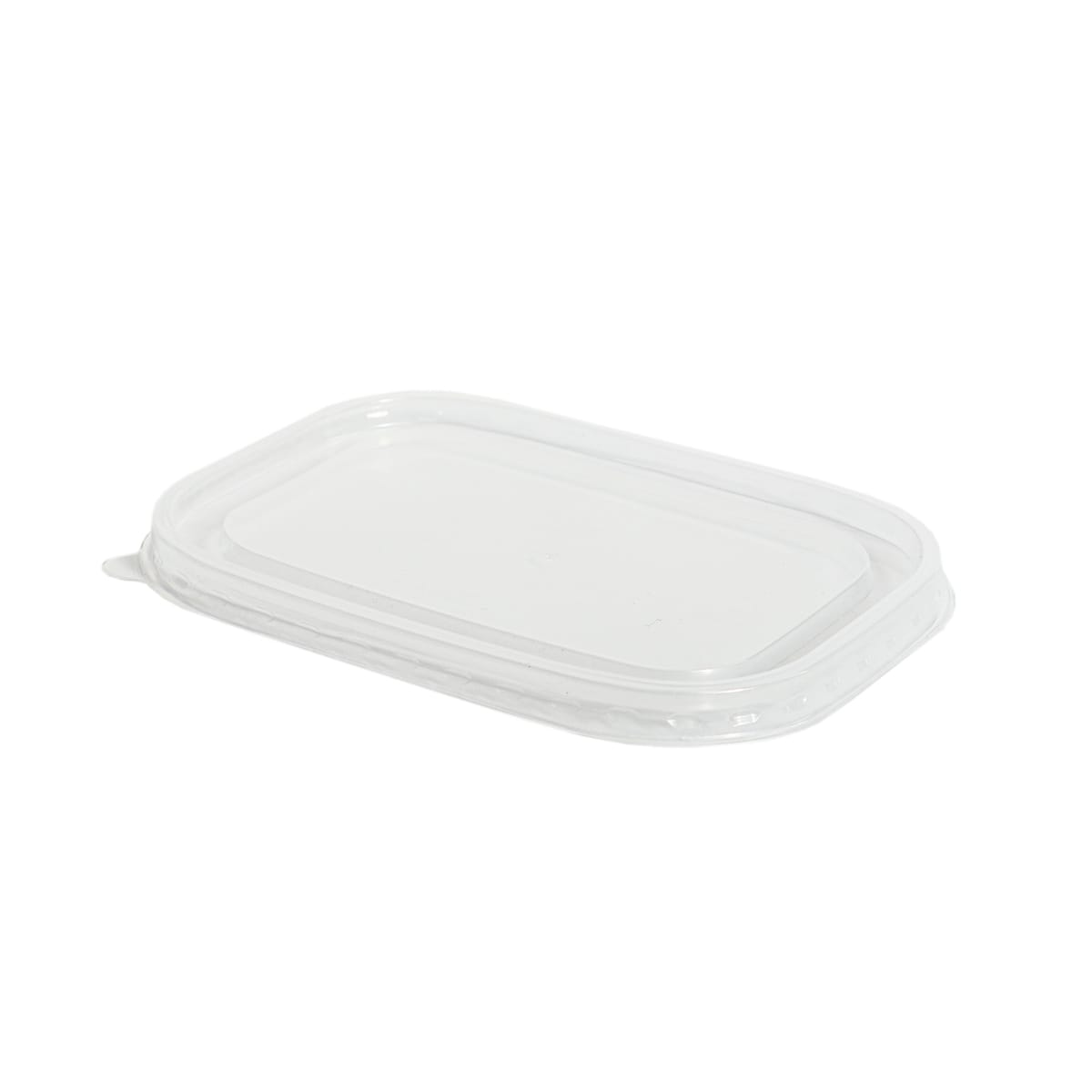 25LFPP.jpg PP lids for containers 170x120mm, transparent, 50 pcs. - Image 1