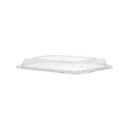 PP lids for containers 200x136mm, transparent, 50 pcs.