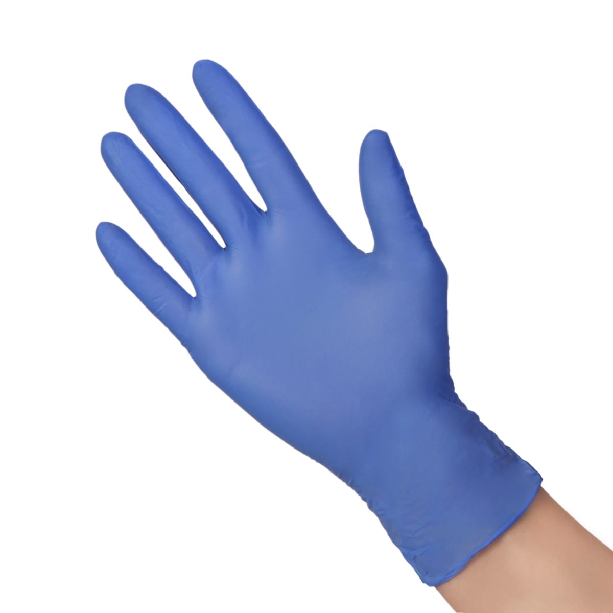 50038LB.jpg Basic Plus nitrile gloves (200 pcs.), powder-free, disposable, size L - Image 1