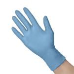 Eco Plus nitrile gloves, powder-free, disposable, size S