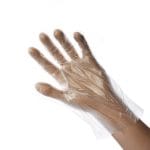 Disposable gloves, size L, HDPE