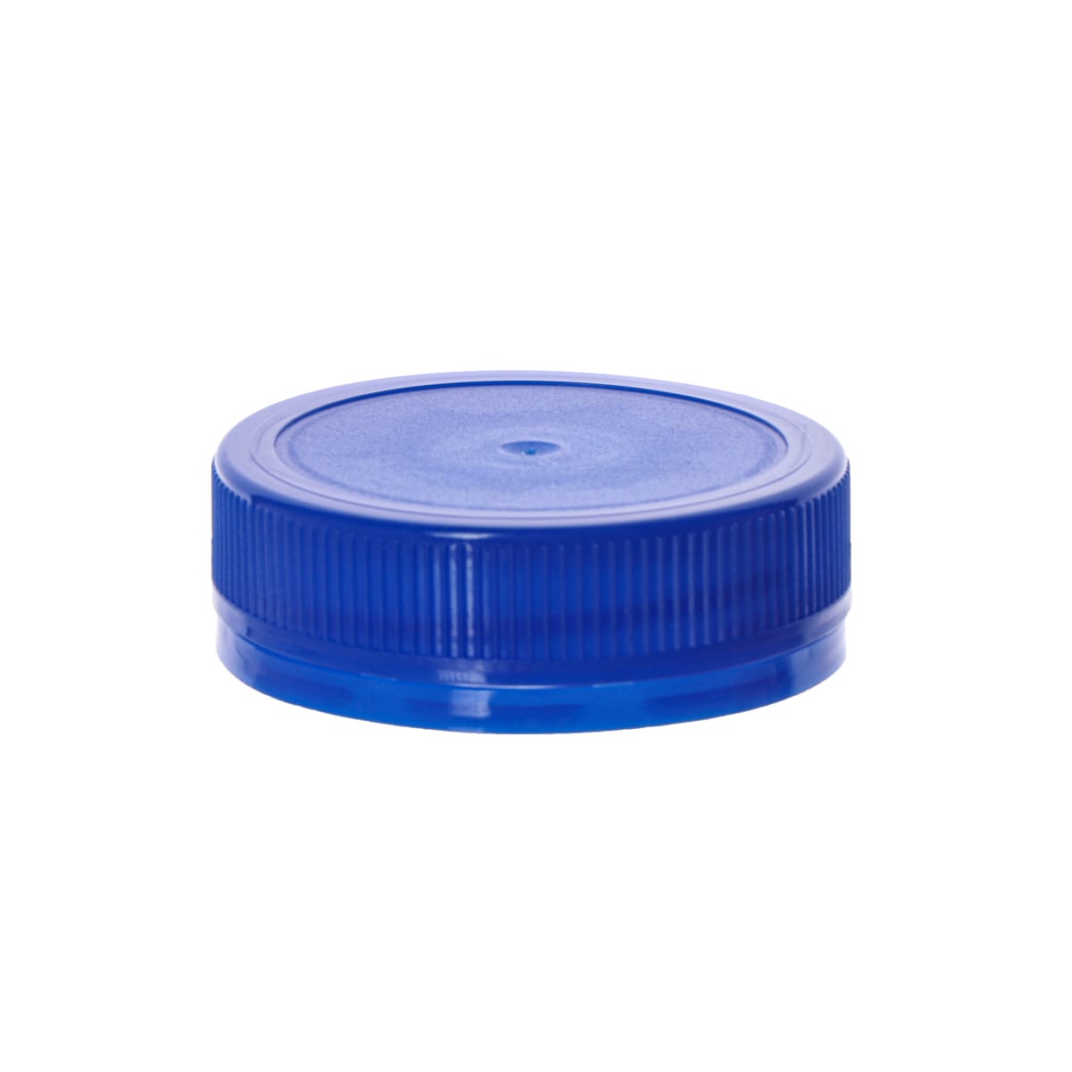 54VL.jpg HDPE caps for bottles Ø48 mm, blue - Image 1