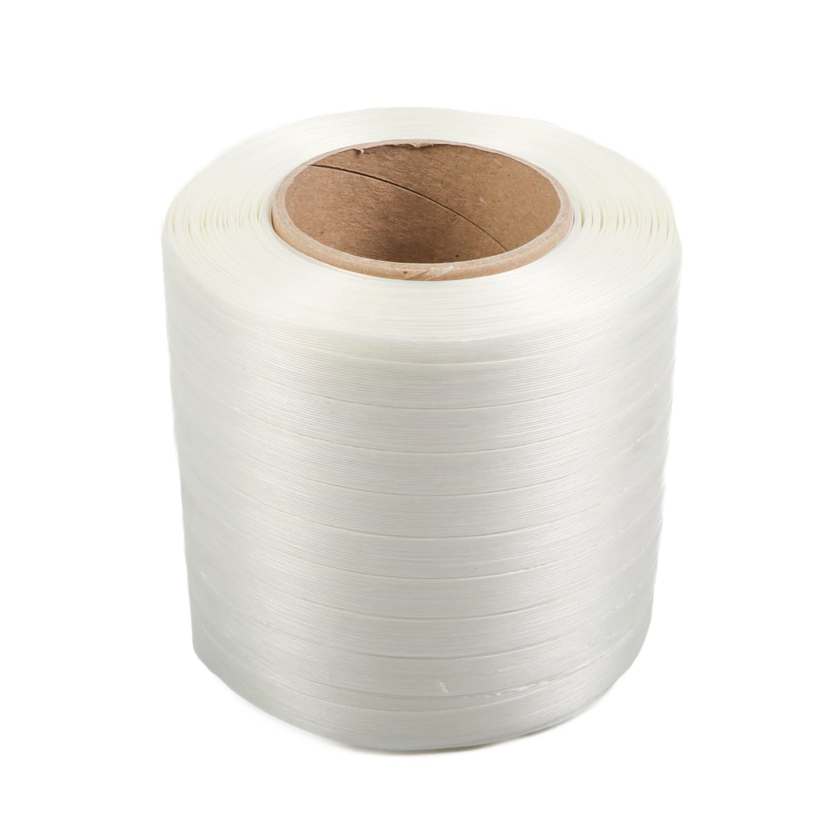 75313HB.jpg Polyester strap Hot Melt 13 mm x 250 m, white - Image 1