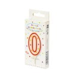 Свечи праздничные "0", 1шт. — изображение 2