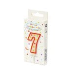 Свечи праздничные "7", 1шт. — изображение 2