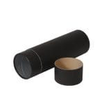 Cardboard box Ǿ95x2x320 mm, black, round - Image 4