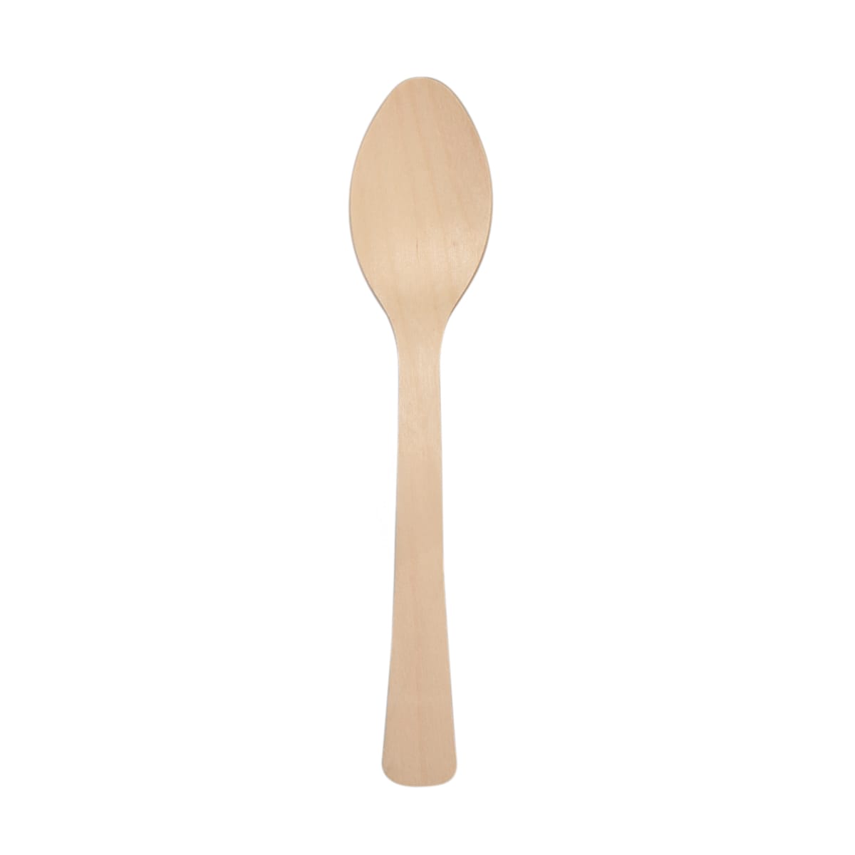 12581N100.jpg Wooden spoons, 16 cm, Fineware, 100 pcs. - Image 1