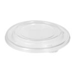 PP lids for round containers Ø208 mm, 50 pcs., transparent