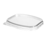 PP lids for containers 139x102mm, transparent, 504 pcs.