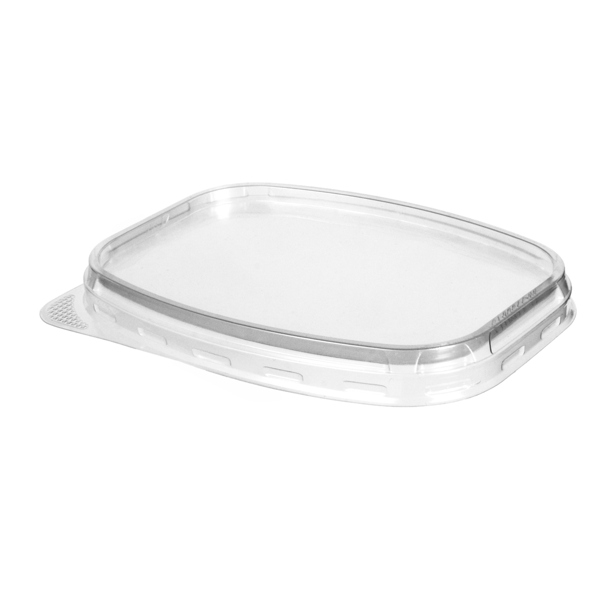 21403.JPG PP lids for containers 139x102mm, transparent, 504 pcs. - Image 1