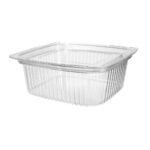 OPS containers 1000 ml, 189x160x65 mm, transparent, 500 pcs. - Image 3