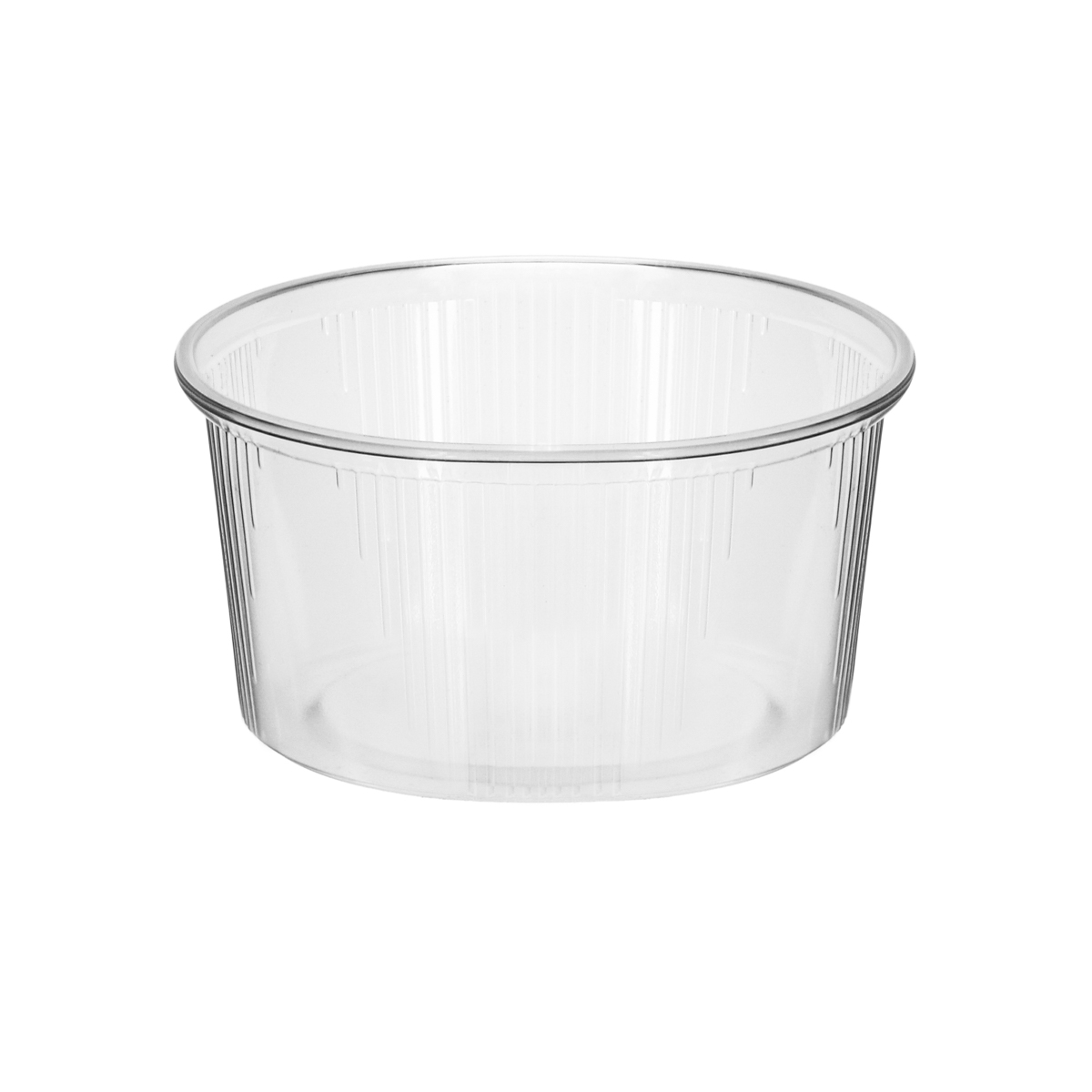 20025B.JPG Indeliai PP 250 ml, Ø101/50mm, skaidrūs, 100vnt. - Image 1